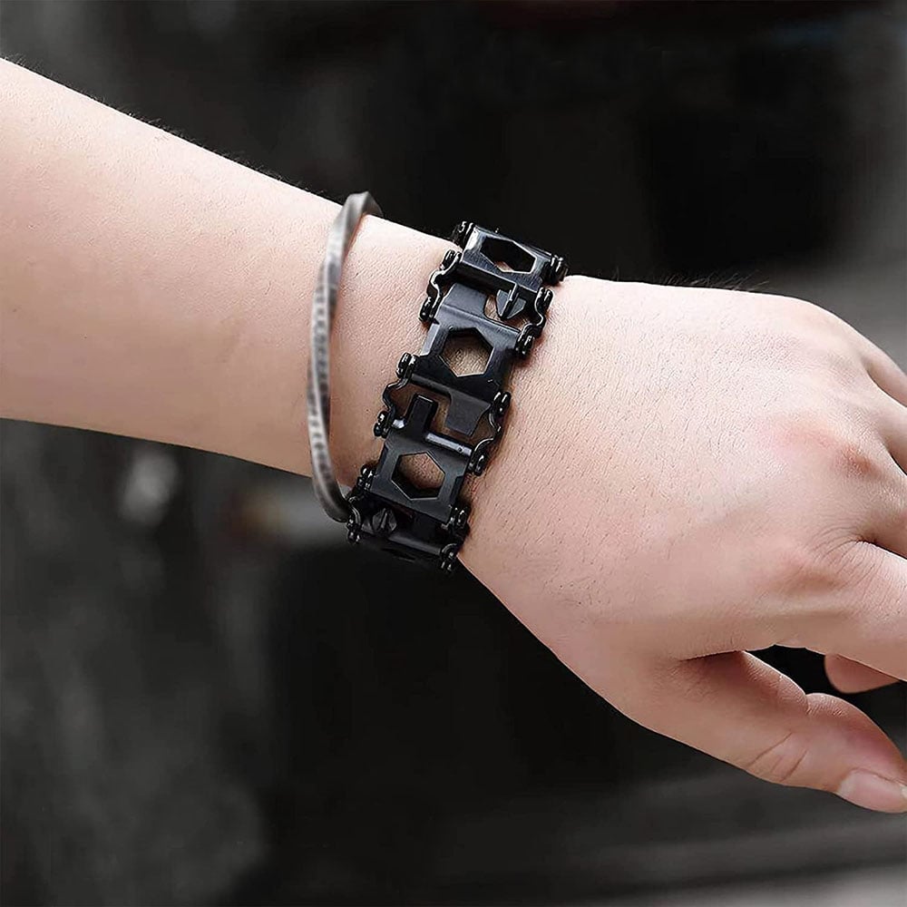 🎁TikTok Spring Last Day Promotion 48% OFF-🎁-🛠️Stainless Steel 29 In 1 Multifunctional Bracelet(🎁BUY 2 FREE SHIPPING)