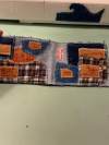 Patchwork Denim Wallet – Handmade