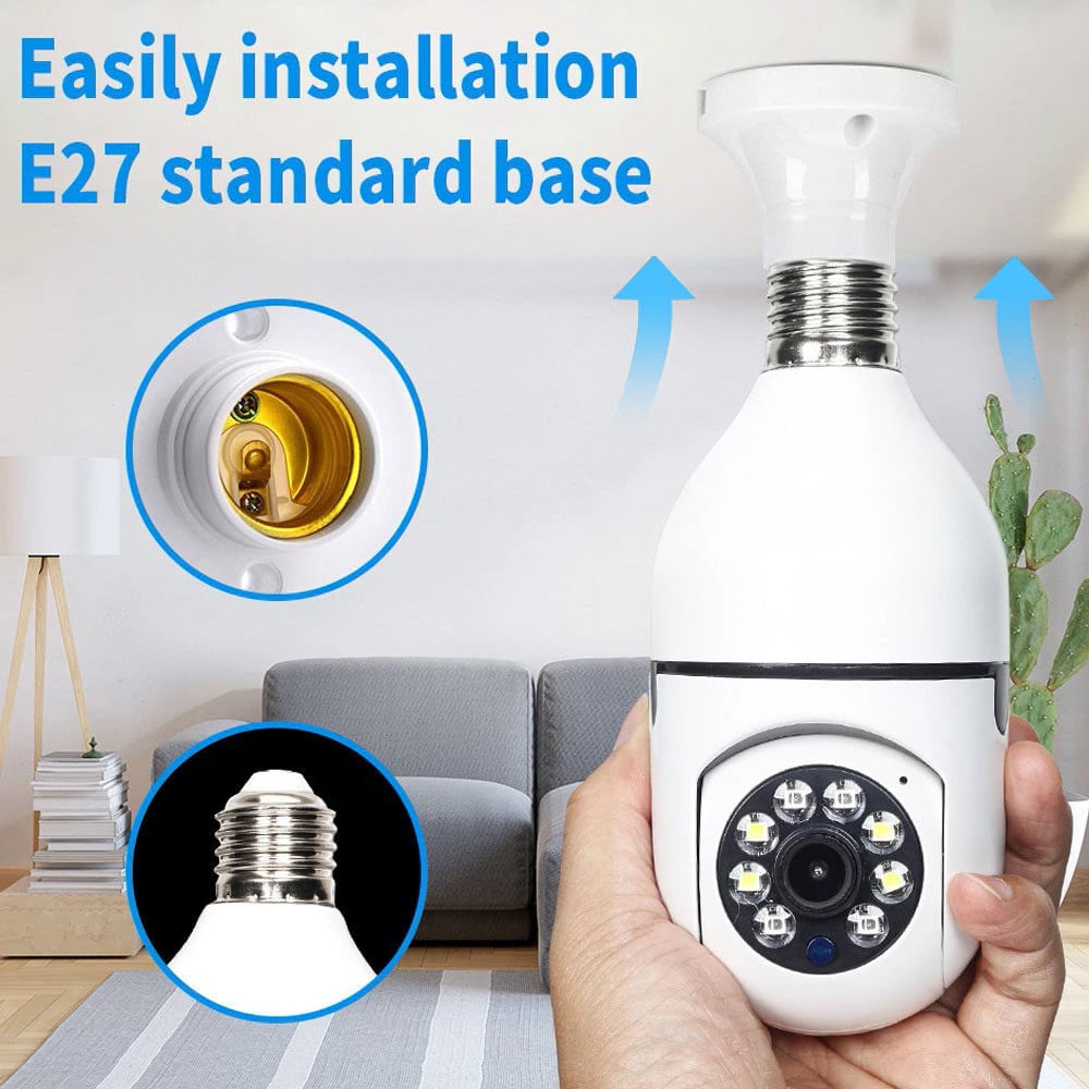 🎁Last Day Sale 50% OFF🔥 Bulb Surveillance Camera