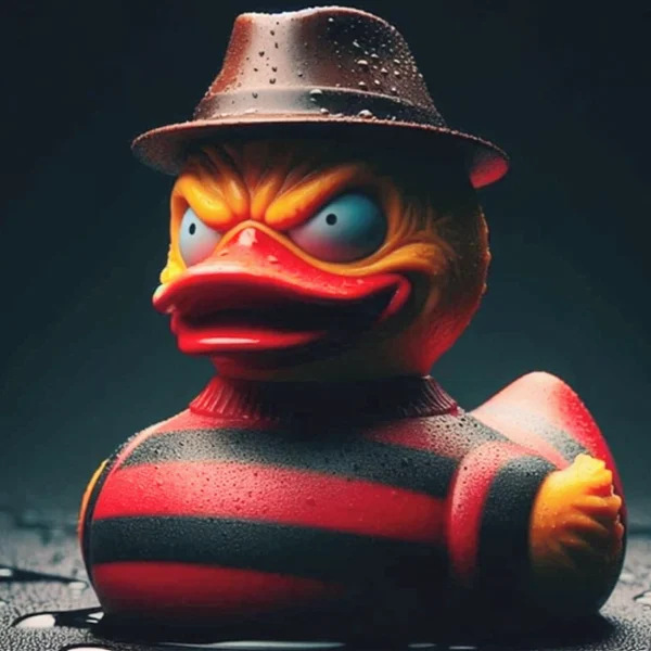 🔥Early Halloween Promotion !!! - Classic Horror Movie Character Duck