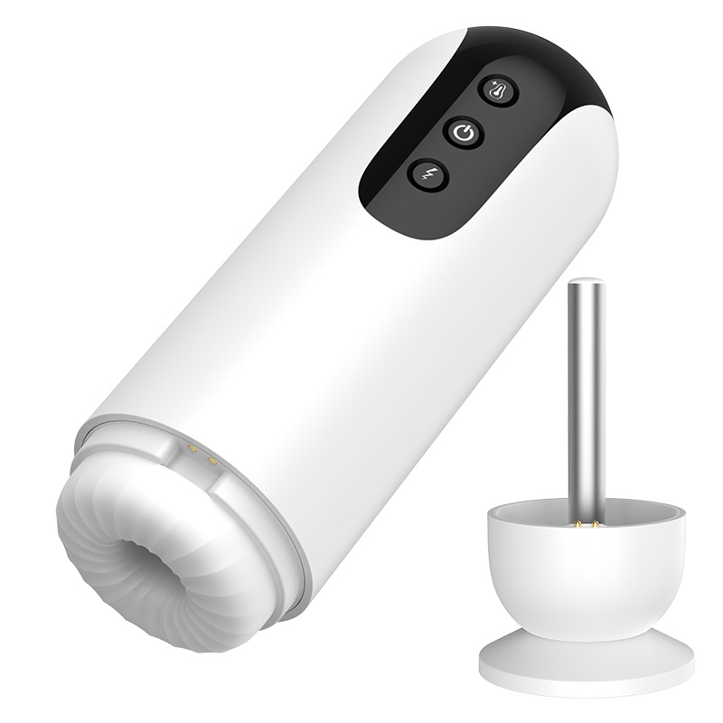 SHEMESIX - Male Masturbation Cup - Fully Automatic Retractable Rotary Penis Delay Exerciser