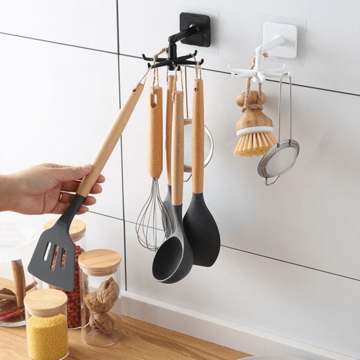 Early Spring Hot Sale 48% OFF - 360 Degrees Rotating Hook (BUY 4 GET 2 FREE NOW)