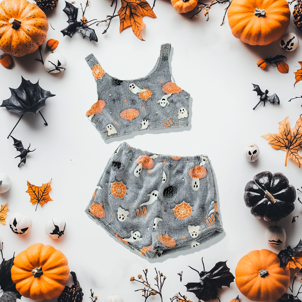 🔥Last Day Promotion 50% OFF🔥Cozy Pajamas Spooky Set
