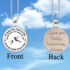 Last Day 69% OFF - My Mind Still Talks To You Memorial Necklace, In Memory Of Gift💕
