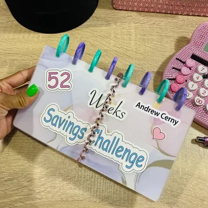 🔥Last Day Sale - 50% OFF🎁Savings Binder l 52 Week Savings Challenge