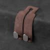 TwinHook Leather Car Headrest Hangers