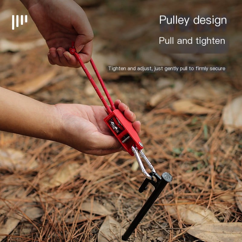 🔥Last Day Promotion - 60% OFF🎁Fast Release Pulley Camping Rope