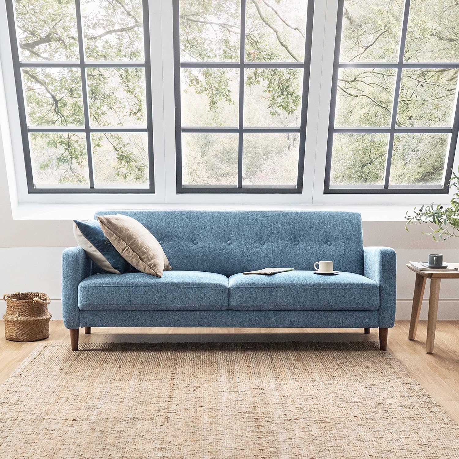 Mellow Adair Heather Blue Sofas, 0