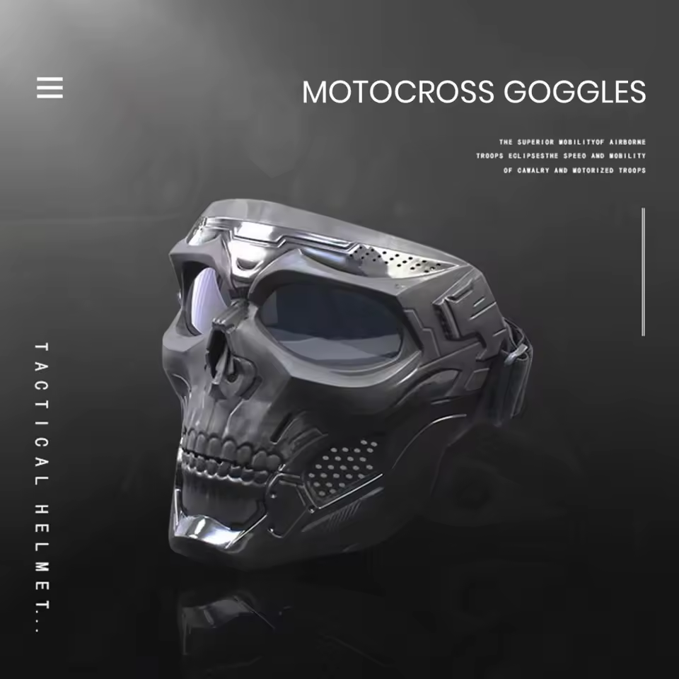 🎄Christmas Sale - 70% OFF - 💀Skull windproof mask goggles