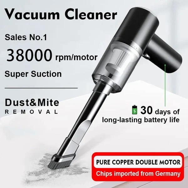 LAST DAY 50% OFF🔥Wireless Handheld Car Vacuum Cleaner