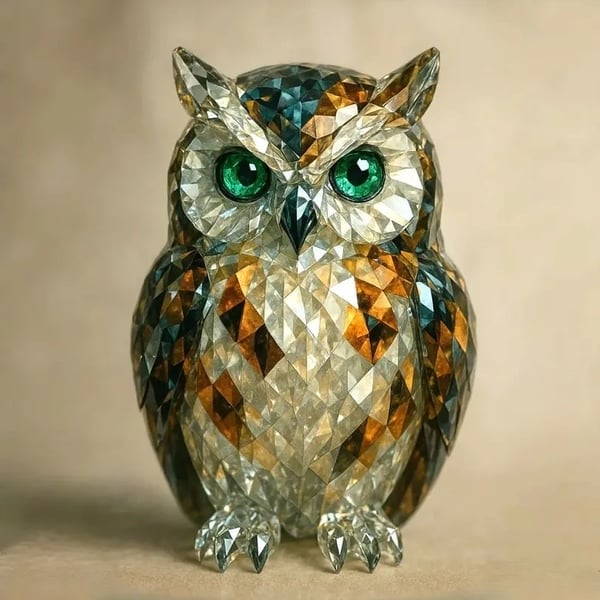 😻✨Crystal Animal Sculptures