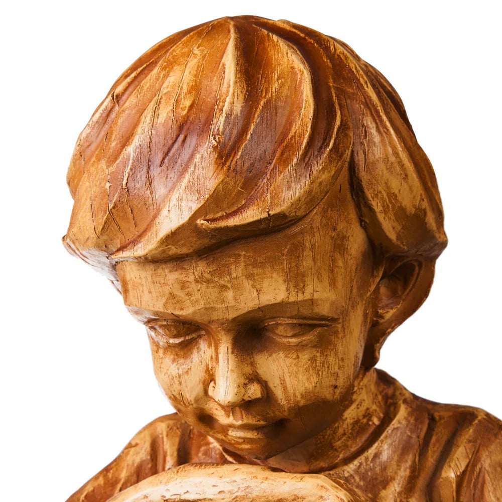 🎉LAST DAY -70%OFF - 🔥A Boy With Solar Firefly Garden Handmade Statue⚡Buy 2 Get Free Shipping