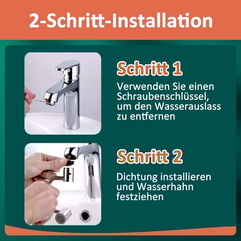 🔥NEU 2025 Drehbarer Universal-Wasserhahnverlängerer🔥