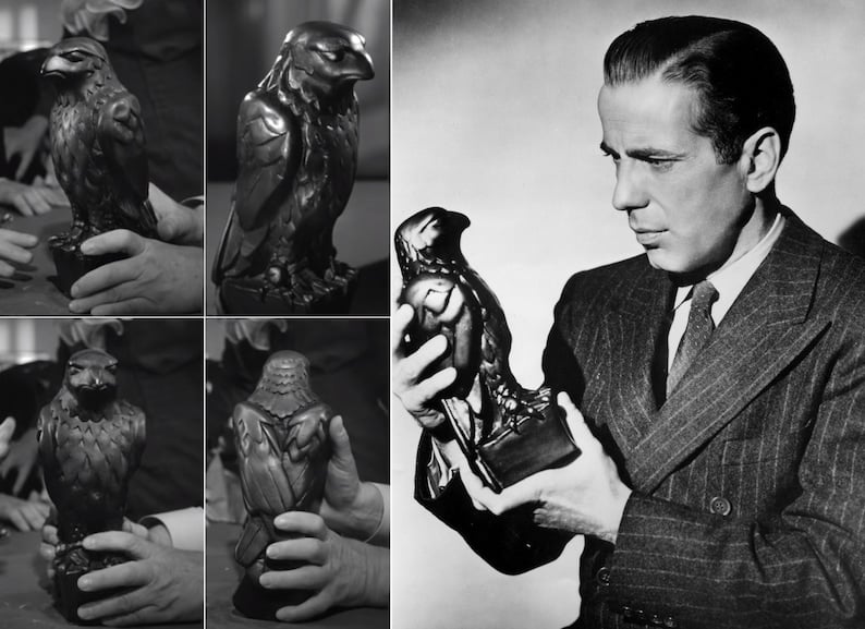 🔥Handmade Maltese Falcon Statue, BUY 2 FREE SHIPPING