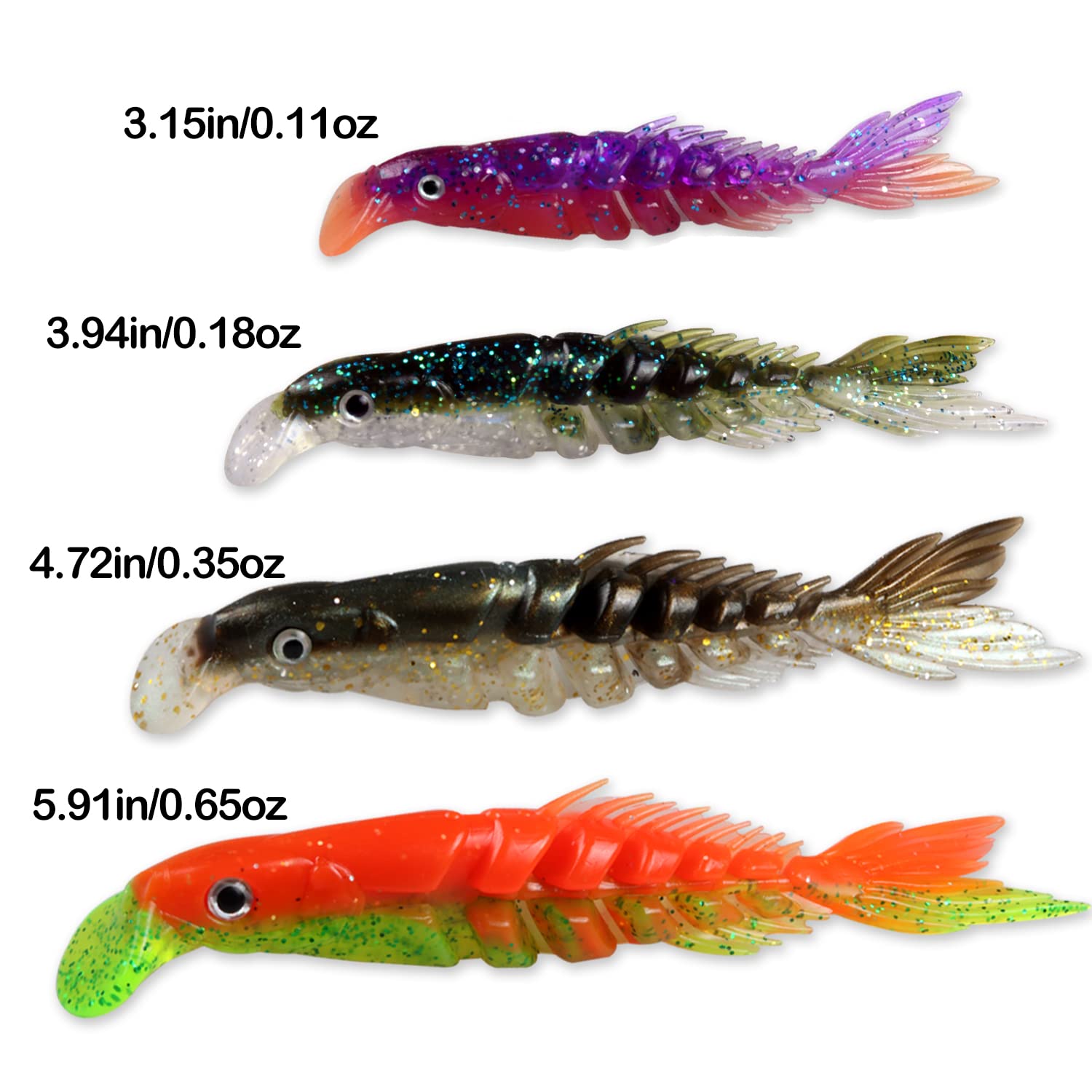 Last Day Promotion 70% OFF - 🔥Multi Segments Soft Lures