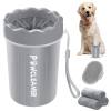 Dog Paw Cleaner, Washer, Buddy Muddy Pet Foot Cleaner for Small Medium Large Breed Dogs/Cats (with 3 absorbent towel)