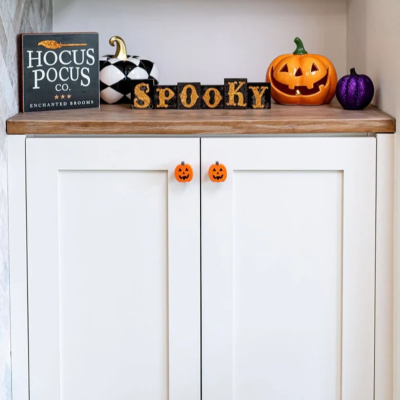 🎃Early Halloween Sale👻Halloween Pumpkin Door Knobs, Buy 3 Get 1 Free