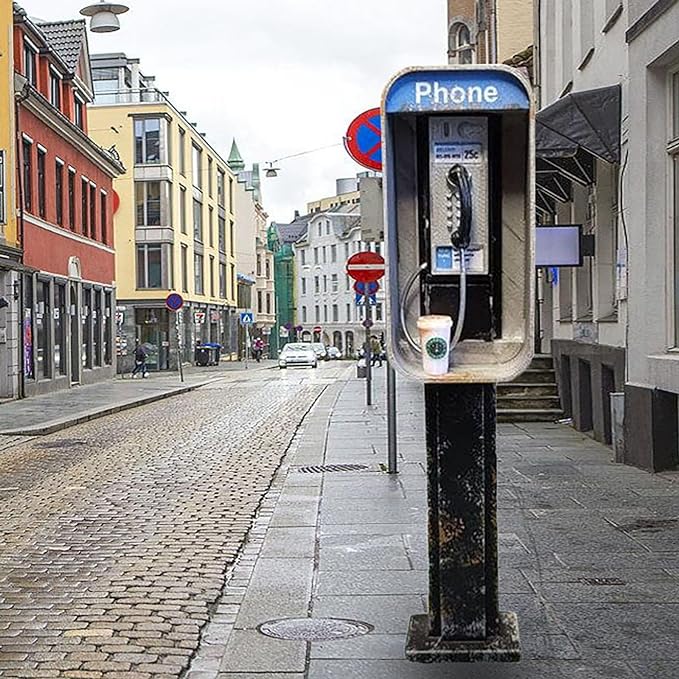 🔥Limited Stock - 🎁Handmade Miniature American Payphone 1:12 Scale Model