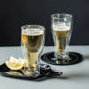 Inverted Bottle Beer Glass