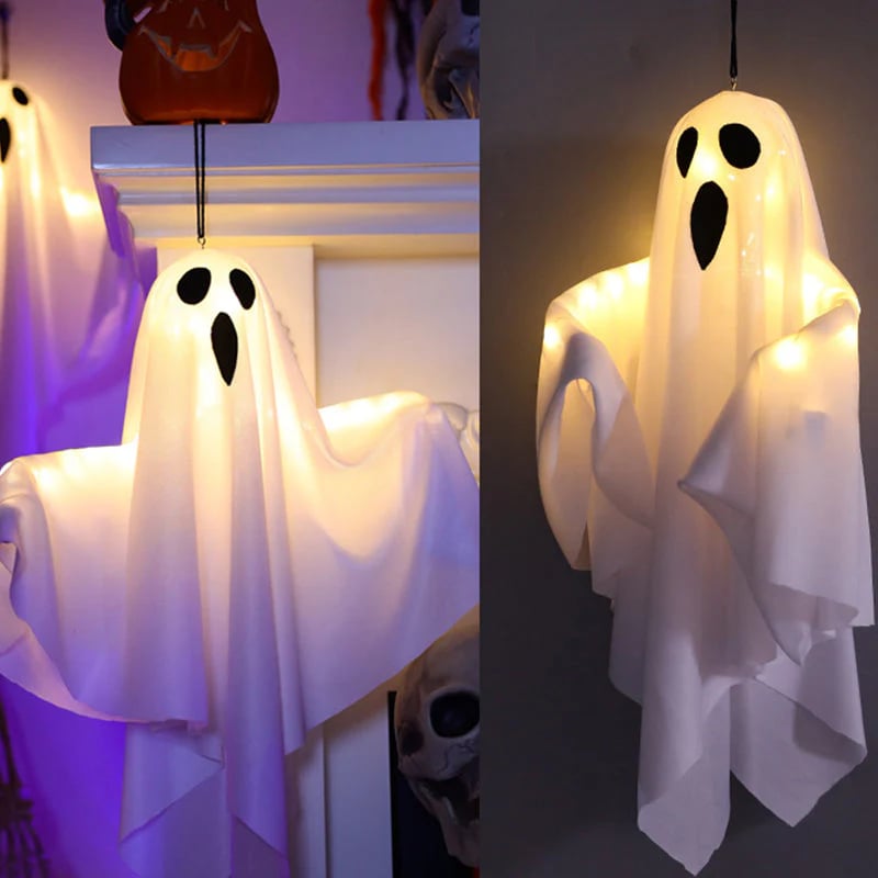 💥Halloween Preview 49% Off - 👻✨Halloween Glowing Ghost Chandelier