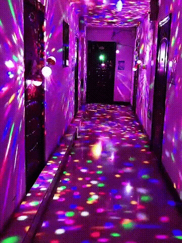 🎄Early Christmas Sales🎁🔥Colorful Rotating Disco Ball Light