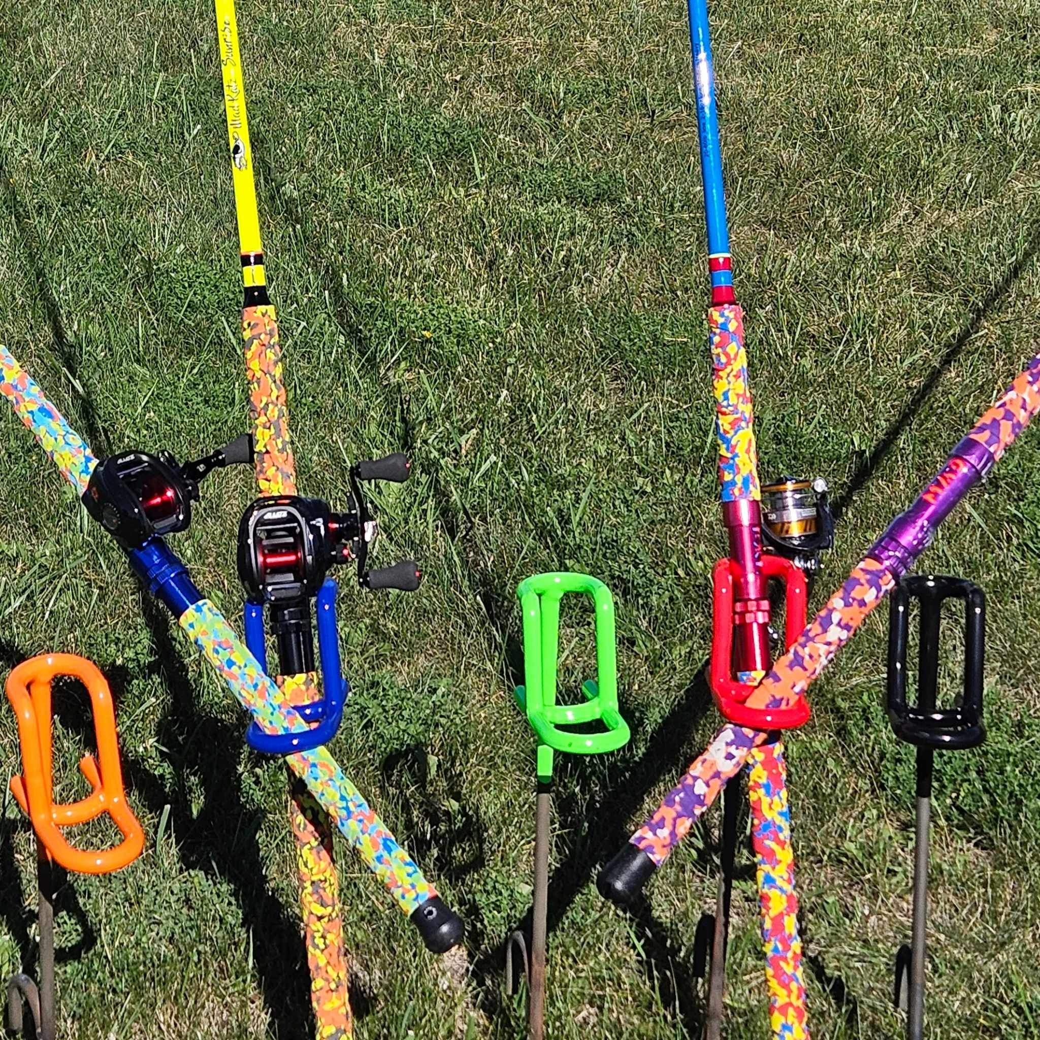 🔥Last Day Clearance Sale 60% OFF🔥BANK ROD HOLDERS “fits TWO RODS in EACH Rod Holder”