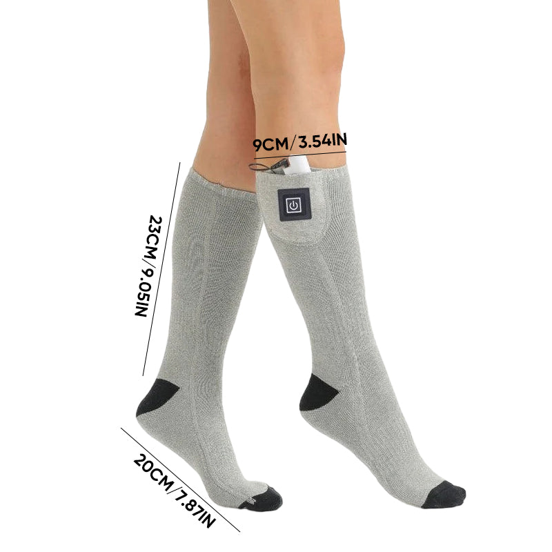 (🔥CHRISTMAS SALE - 50% OFF) Heated Socks with Adjustable Temperature, BUY 2 FREE SHIPPING