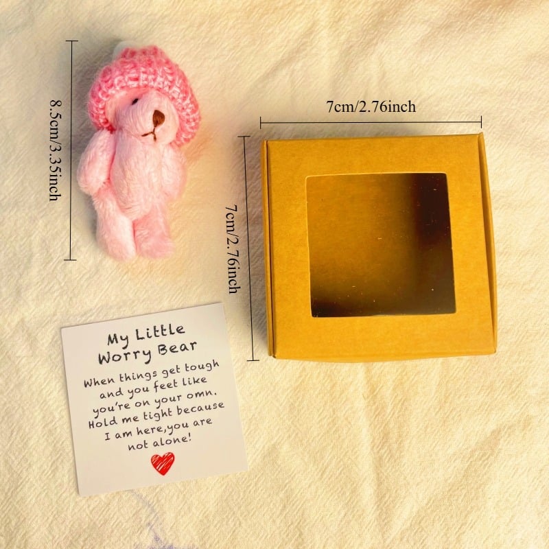 ⏰LAST DAY SALE 50% OFF🎁Handmade Mini Plush Teddy Bear in Box