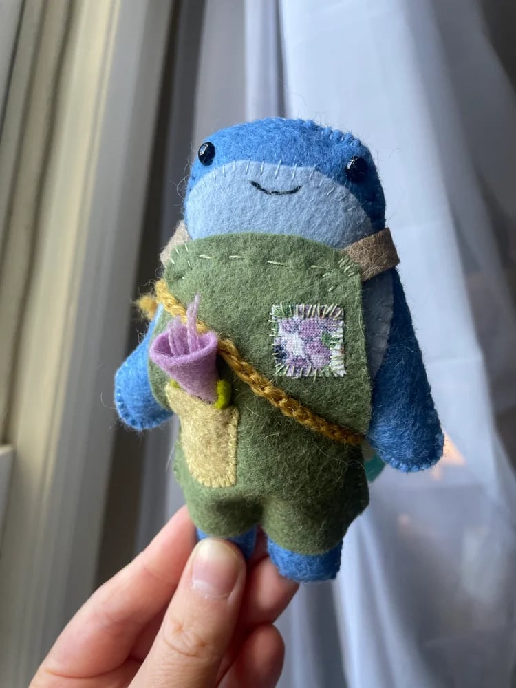 🔥LAST DAY SALE 50% OFF-🦈Handmade Felt Shark Character Dolls Collection