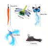 Aiitle Double Wand Suction Cat Toys