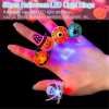 🔥Last Day Promotion 70% OFF🔥Halloween 50Pcs LED Glowing Ring