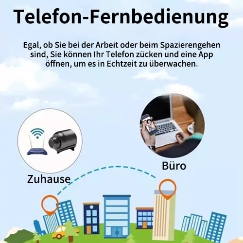 🔥Letzter Tag Verkauf 49% Rabatt📹Mini 4G WLAN Kamera HD