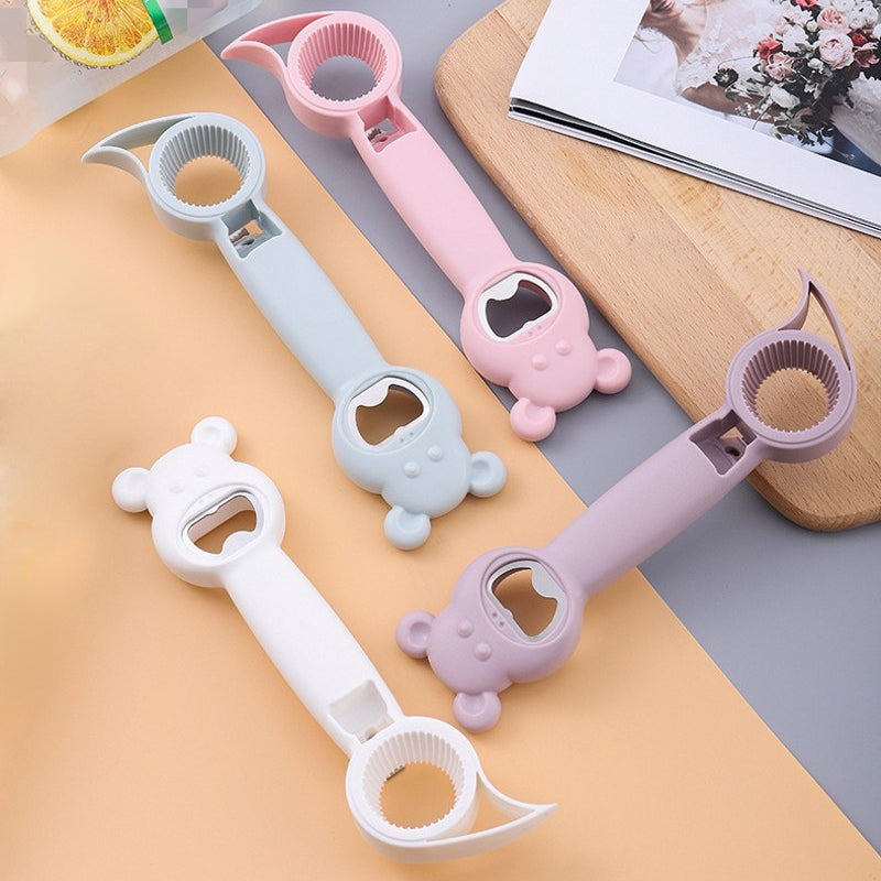 (🌲Christmas Hot Sale- 60% OFF) 4-in-1 Kitchen Universal Bottle Opener - BUY 3 GET 2 FREE NOW!