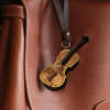 🌲Early Christmas Sale 49% OFF -🎻Crafted Leather Violin & Cello Keychain