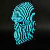🎁Last Day Sale - 70% OFF🎉Halloween Decor-3D Printed Luminous Quantum Skull , Glow in The Dark Quantum Skeleton Head