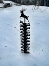 Iron Art Snow Gauge