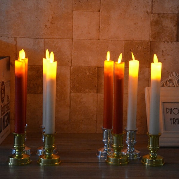 (New Year Sale- 49% OFF) 1 Pair Led Flameless Candle Light