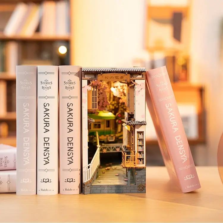 (🔥Last Day Promotion 50% OFF) DIY Wooden Book Nook