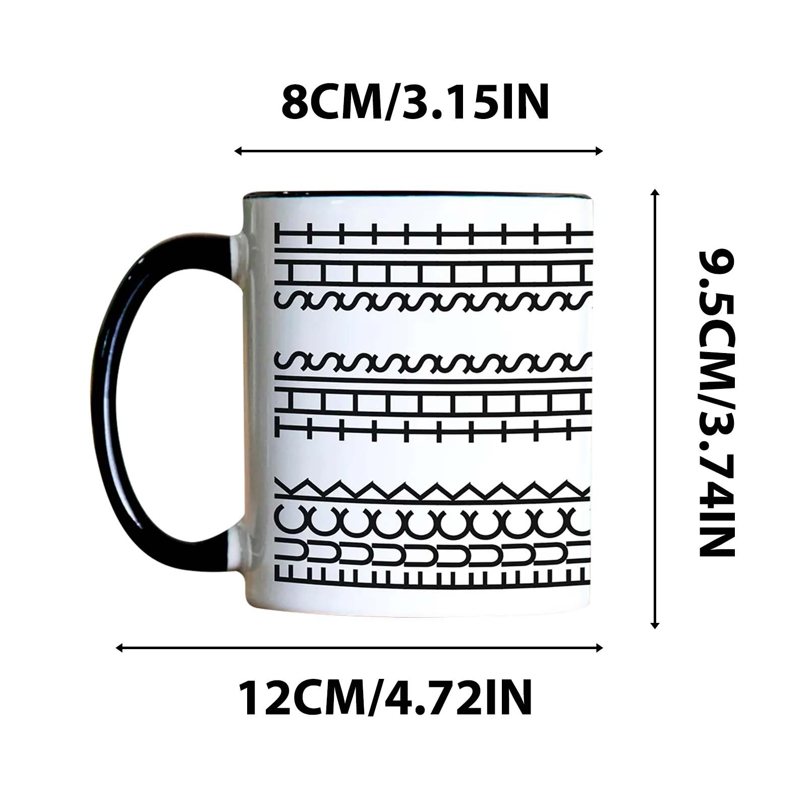 🎁Letzter Tag 49% Rabatt🔥Kaffeetasse mit versteckter Botschaft