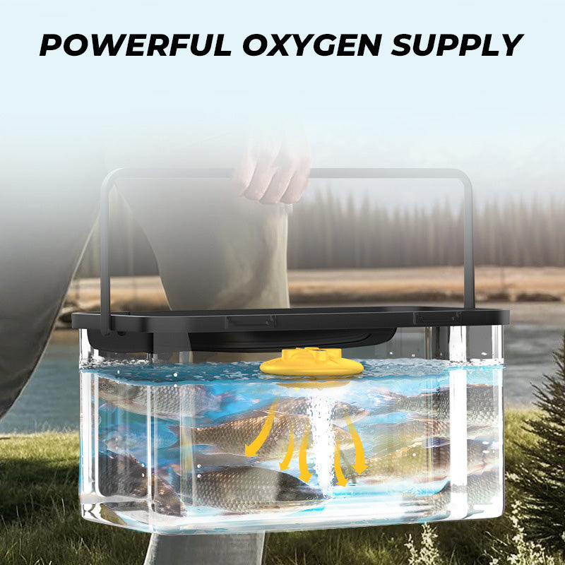 💥LAST DAY SALE 50% OFF💥Portable Rechargeable Silent Floating Oxygen Pump