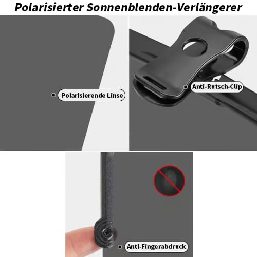 🔥Letztes Tagesangebot - Auto-Sonnenblende mit polarisierter