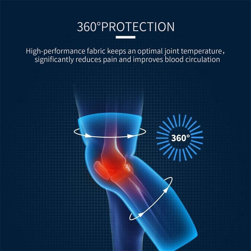 🔥Last Day Promotion 70% OFF🔥Tourmaline Acupressure Self-heating Knee Sleeve