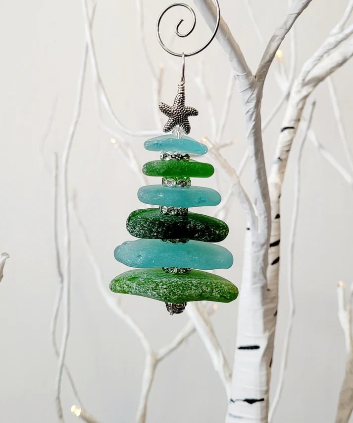 🌊🎄Sea Glass Christmas Tree Advent Calendar