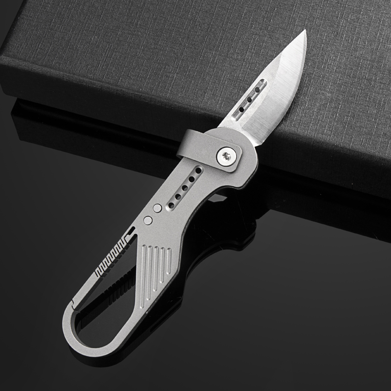 🔥Limited Time Sale 50% OFF🎉Titanium Alloy MINI Folding Knife-Buy 2 Get Free Shipping