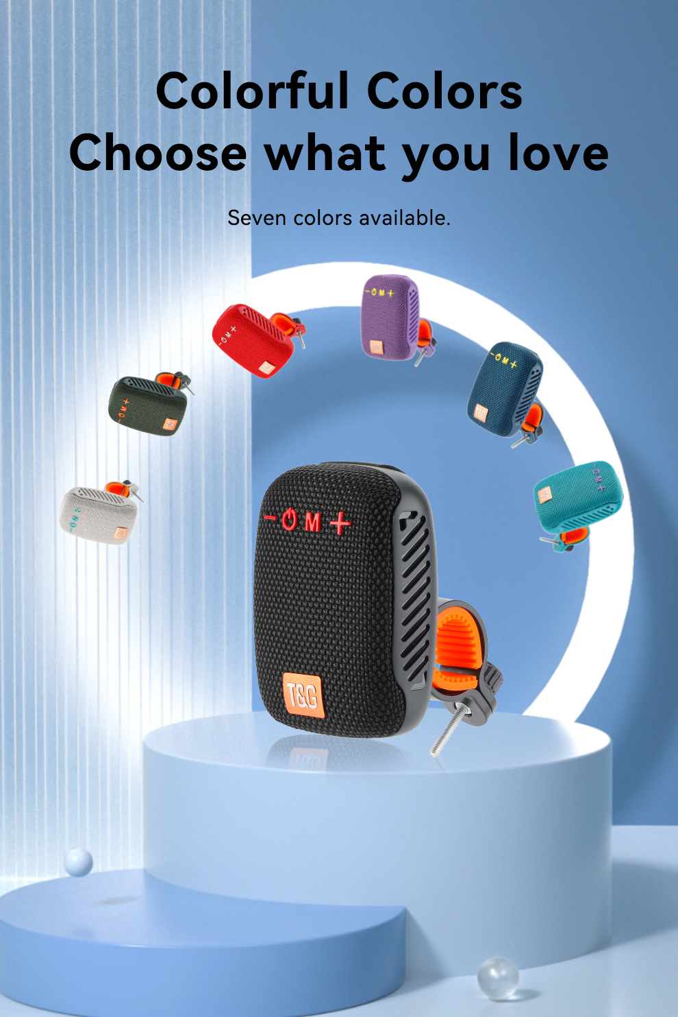 🔥Last Day Promotion 70% OFF🔥Portable Cycling Waterproof Bluetooth Speaker