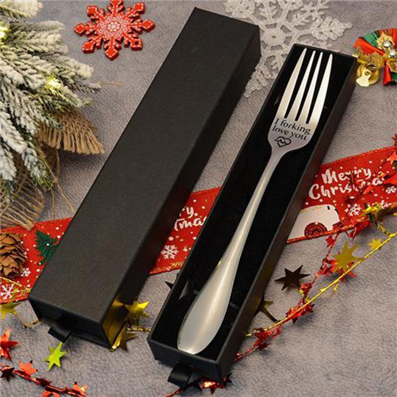 (🔥HOT SALE - 49% OFF) Engraved Fork Gift, Buy 2 Get Extra 10% OFF