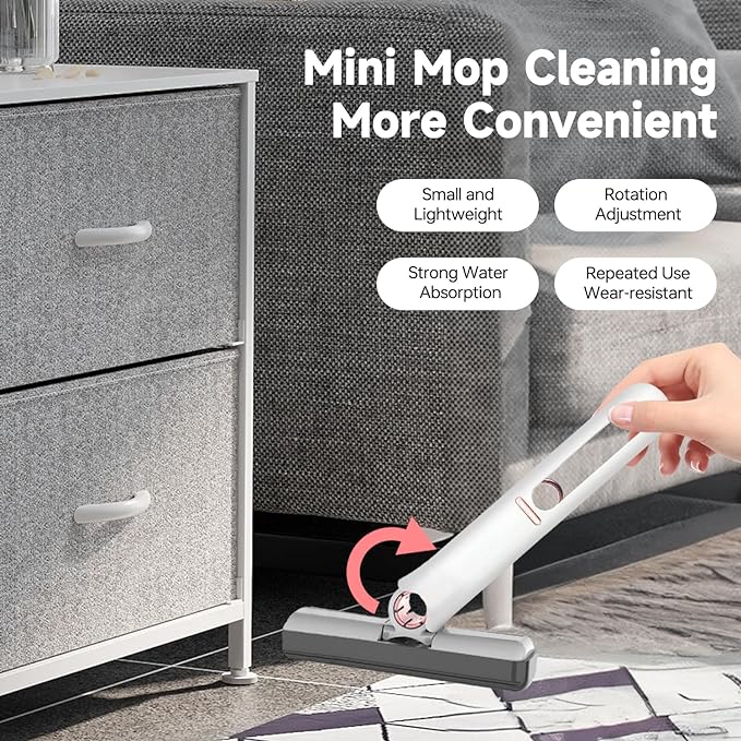 Portable Self-Squeeze Mini Mop - 🎁Buy More Save More