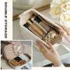 Last Day Promotion 48% OFF - Large capacity travel jewelry cosmetic bag