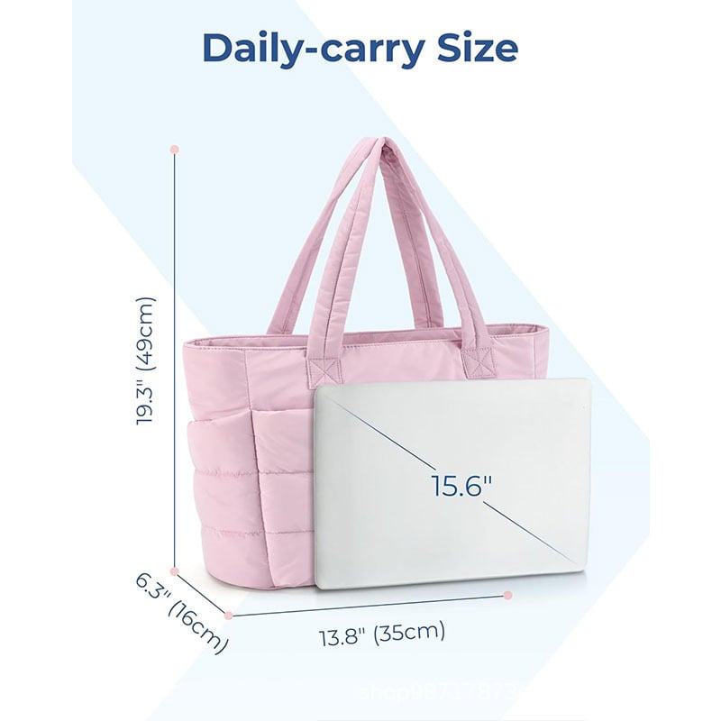 🔥Last Day Promotion 70% OFF🔥Lightweight Puffy Tote Bag⚡BUY 2 FREE SHIPPING