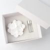 Car home aroma diffuser stone and wood base, succulent gypsum perfume essential oil evaporation decorative item